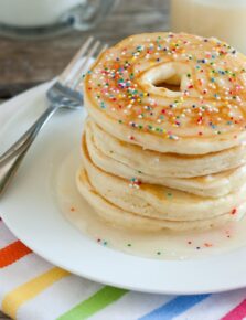 Doughnut Pancakes