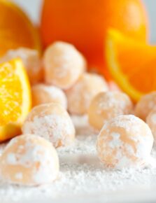 Orange Creamsicle Truffles