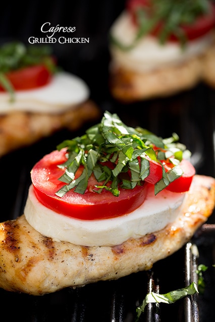 caprese grilled chicken | Easy Cooking Zone