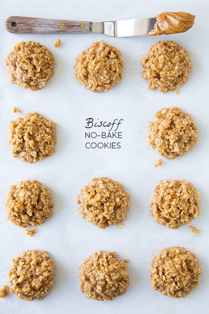 Biscoff No Bake Cookies | Easy Cooking Zone