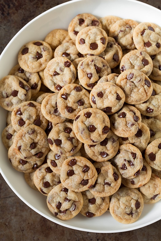 Chocolate Chip Cookie Bites | Easy Cooking Zone