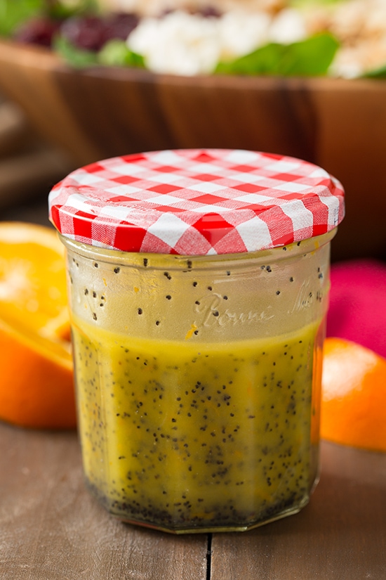 Orange Poppy Seed Dressing | Easy Cooking Zone