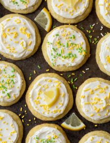 Chewy Lemonade Sugar Cookies