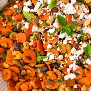 Moroccan Carrot Chick Pea Salad