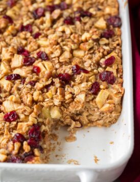 Apple Cinnamon Baked Oatmeal