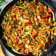 Chicken Yakisoba