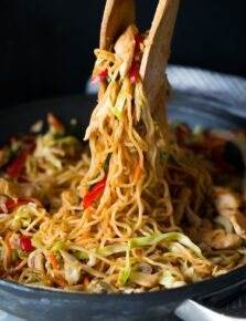 Chicken Yakisoba