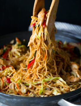 Chicken Yakisoba