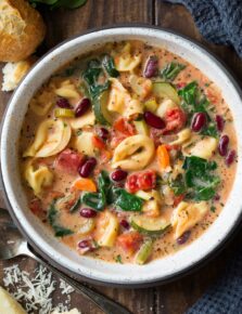 Creamy Tortellini Minestrone