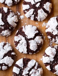 Chocolate Crinkle Cookies