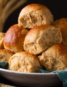 Honey Whole Wheat Rolls