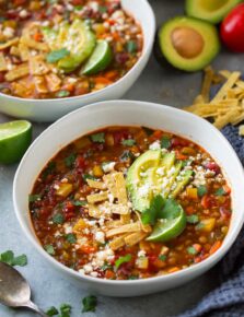 Mexican Lentil Soup