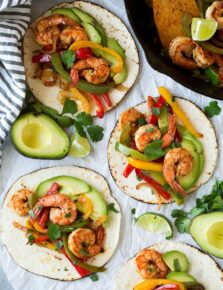 Shrimp Fajitas