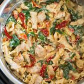 Instant Pot Tuscan Chicken Pasta