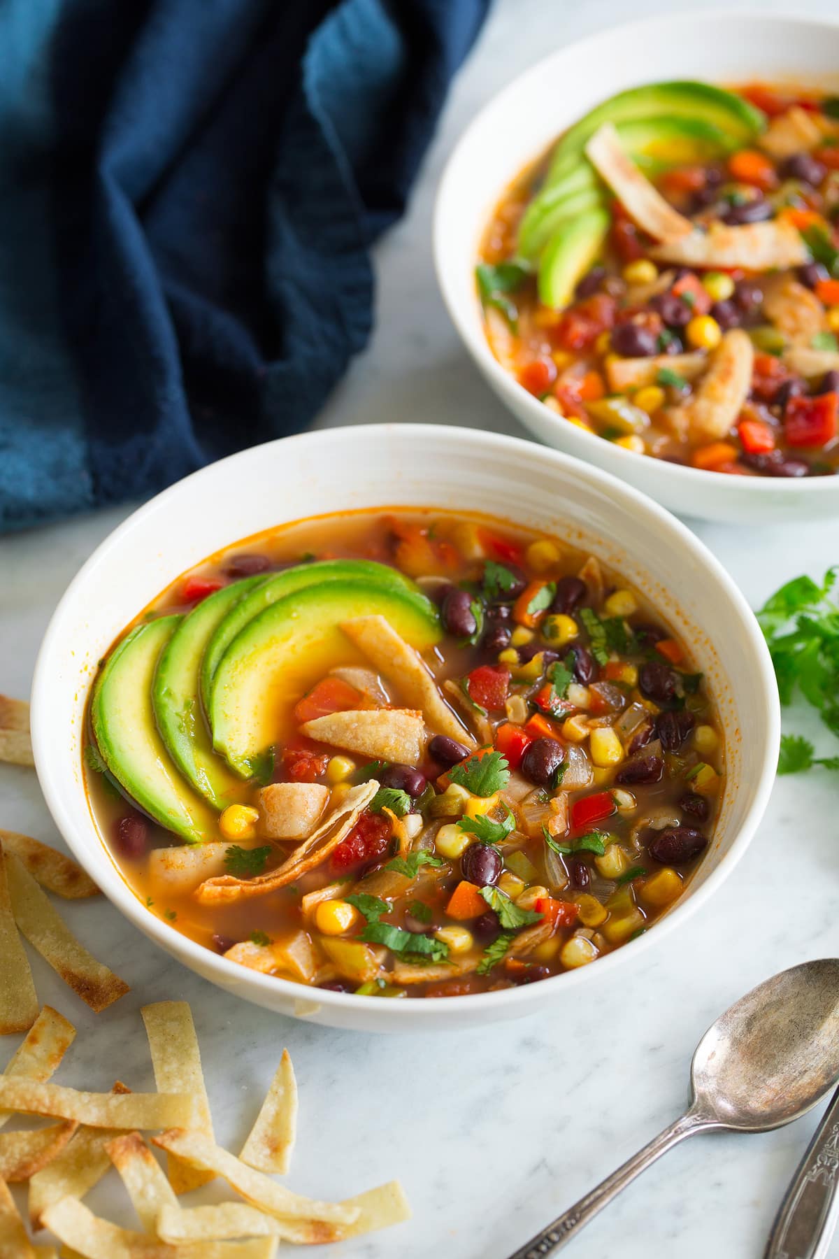 Black Bean Tortilla Soup