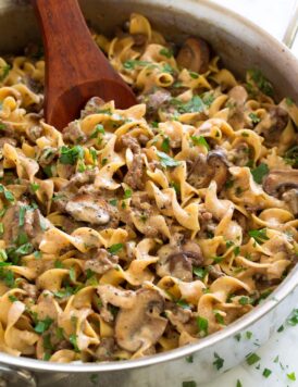 Beef Stroganoff