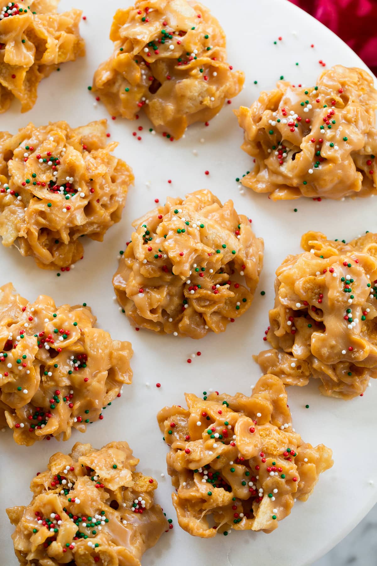 No Bake Cornflake Cookies