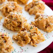 No Bake Cornflake Cookies