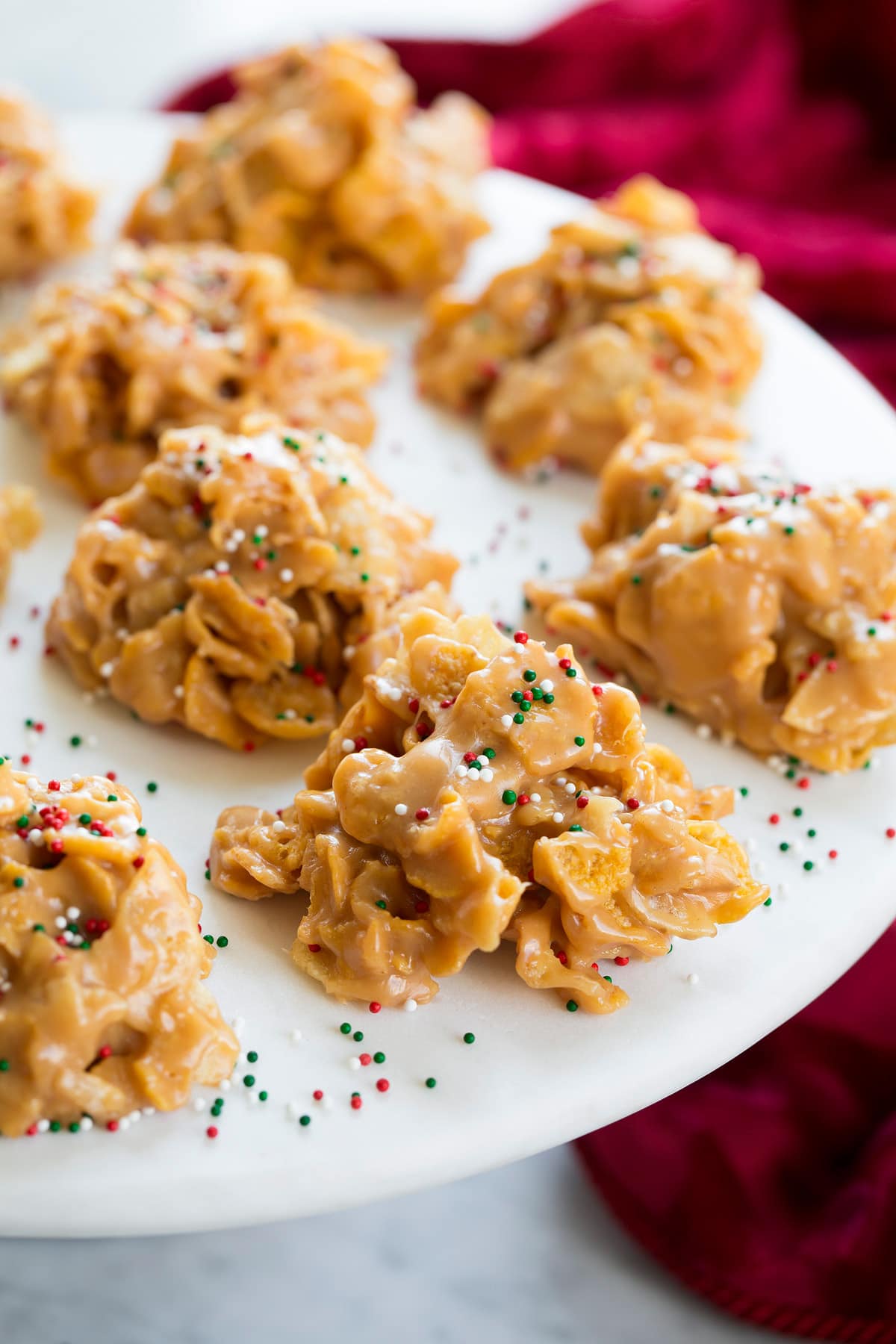 No Bake Cornflake Cookies