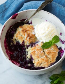 Blueberry Cobbler