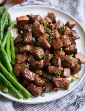 Honey Garlic Steak Bites