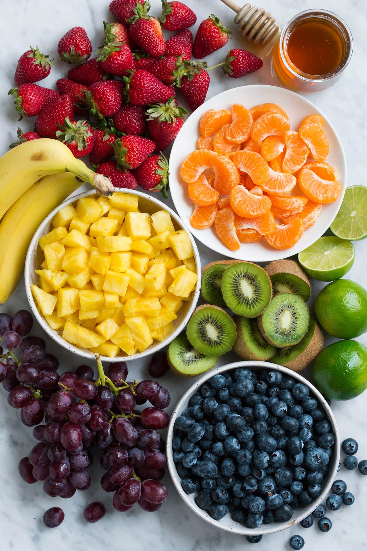 Rainbow Fruit Salad