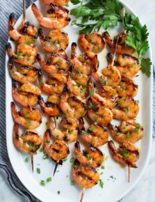 Grilled shrimp