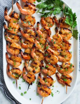 Grilled shrimp