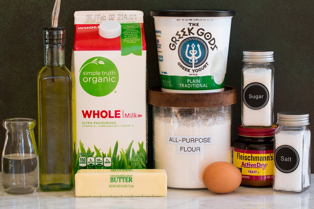 Naan bread ingredients