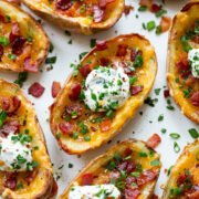 Baked potato skins