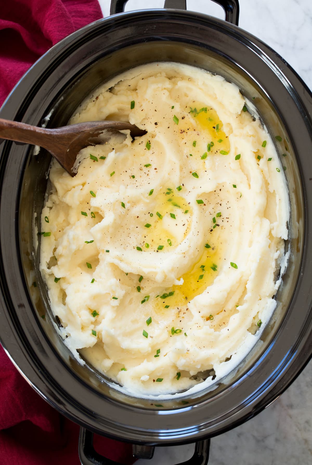 Slow Cooker Mashed Potatoes