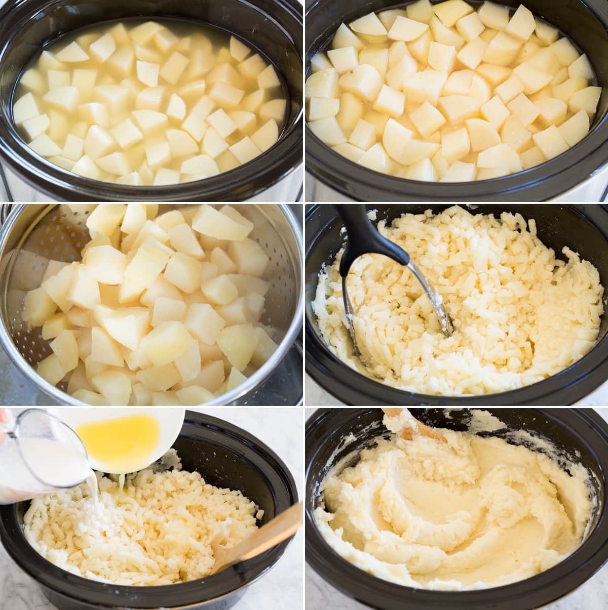 Slow Cooker Mashed Potatoes