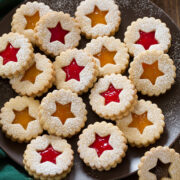 Linzer cookies