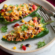 Stuffed Poblano Peppers