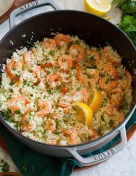 One Pot Shrimp and Rice