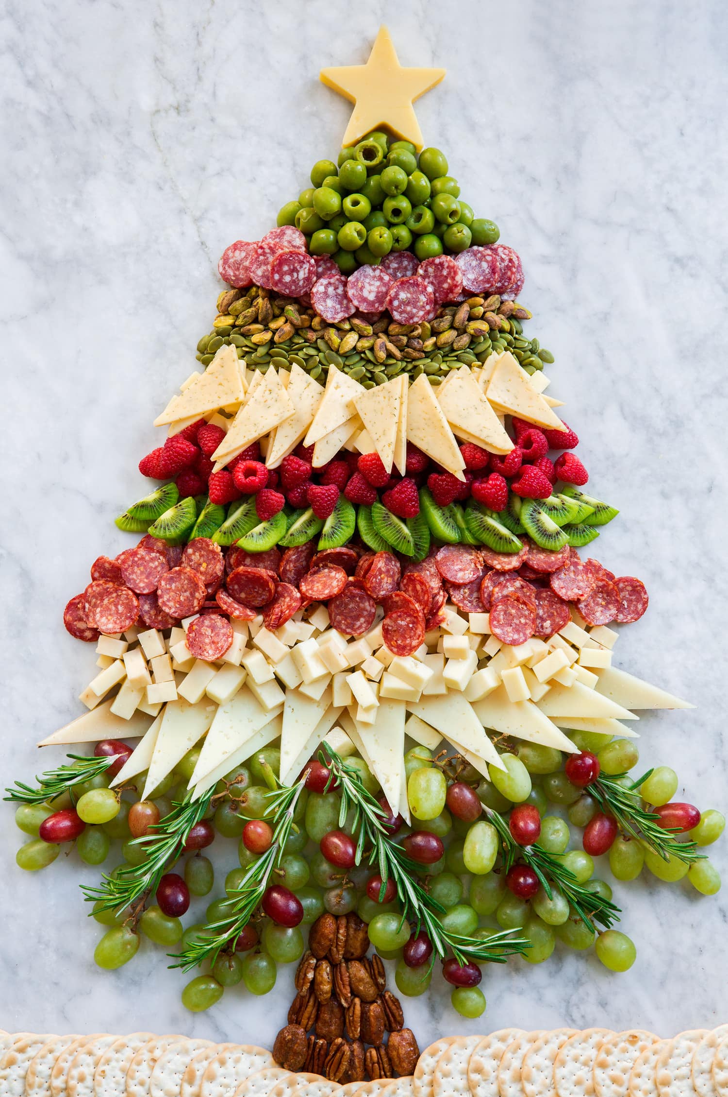 Christmas Tree Charcuterie Board